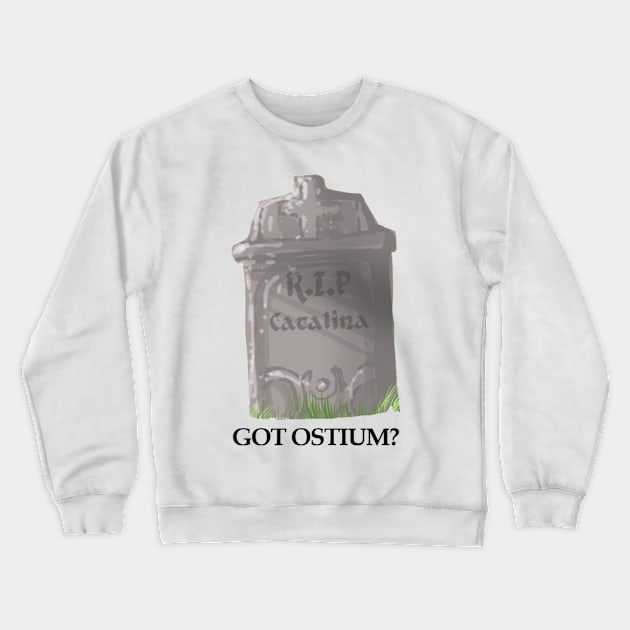 R.I.P. Catalina Crewneck Sweatshirt by The Ostium Network Merch Store